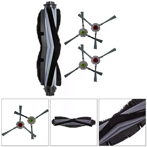 Ensemble de brosses latérales et rouleau principal pour aspirateur robot Yeedi K650. Pièces de nettoyage ménager.~01593
