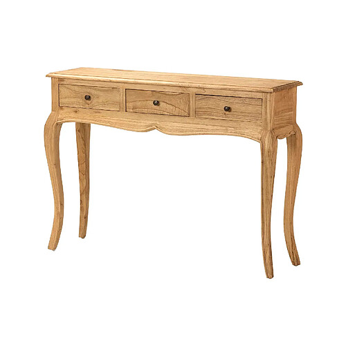 Alexandra house living Console 3 tiroirs - Marron