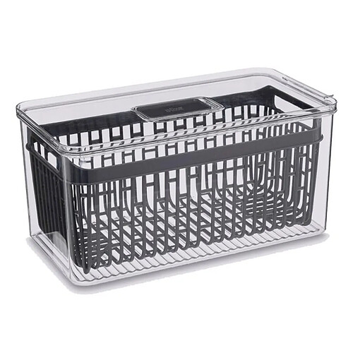 Five Simply Smart Boîte de Conservation Frigo Tidy 32cm Gris