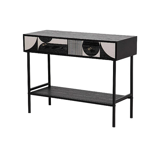 Alexandra house living Console 2 tiroirs - Blanc