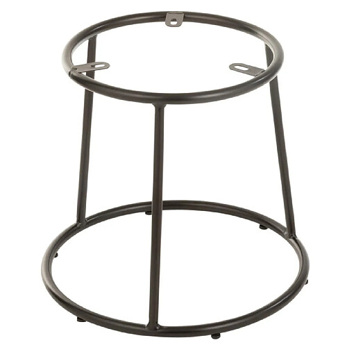 Paris prix Support de tabouret métal - Noir