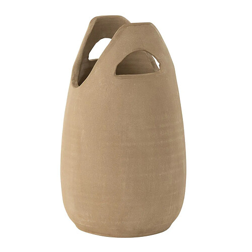 Paris Prix Vase Déco avec Anses Pure Nature 40cm Beige