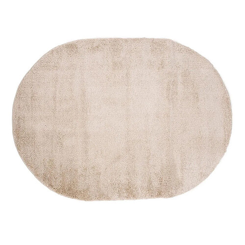 Paris Prix Tapis Déco Ovale Walter 240x340cm Beige
