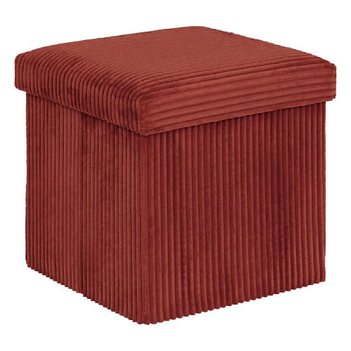 Atmosphera Pouf coffre pliant - Ambre