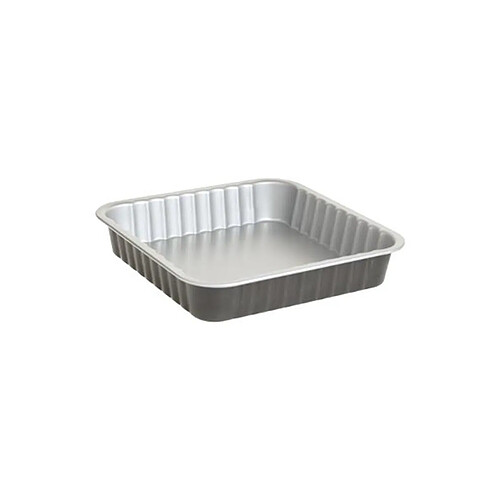 Five Simply Smart Plat à Four Carré en Métal Signature 24cm Gris