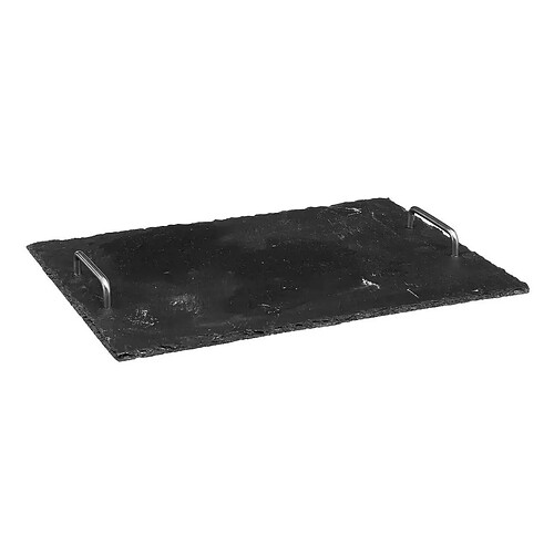Secret De Gourmet Plateau de Présentation Ardoise 40cm Gris