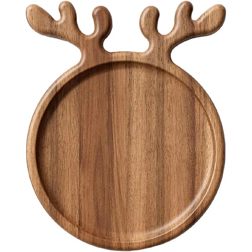 Vendos85 Plateau en bois décoratif naturel et durable