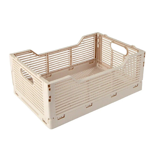 Paris prix Cagette de rangement pliable - Naturel
