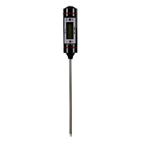 Paris Prix Thermomètre de Cuisine Digital Meter 20cm Noir