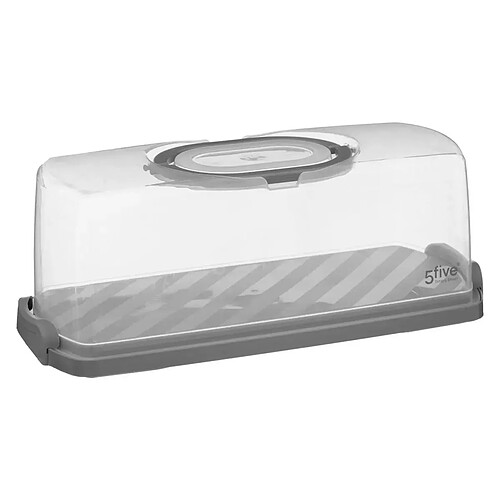 Five Simply Smart Boîte de Conservation Gâteaux Cake 36cm Gris