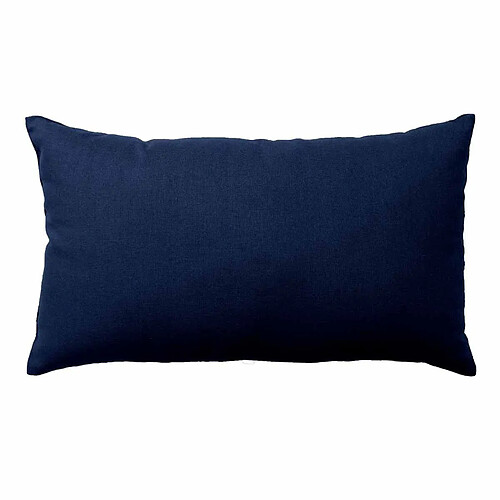 Paris prix Coussin déco Panama - 30x50 cm - Bleu marine