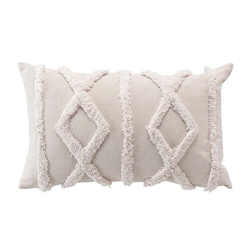 Paris Prix Coussin Déco Safira 30x50cm Naturel