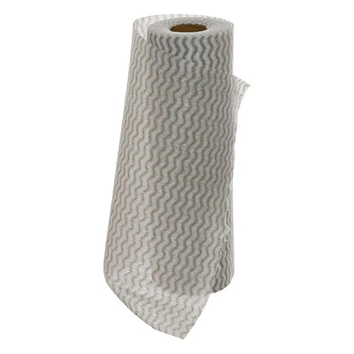 Five Simply Smart Rouleau de Chiffons à Découper 40 Lavettes 25cm Gris