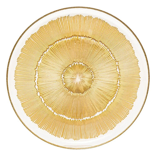 Secret De Gourmet Lot de 6 Assiettes Plates Celeste 28cm Doré