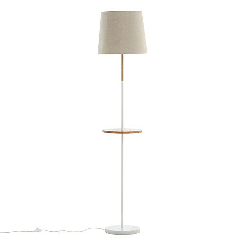 Paris prix Lampadaire avec plateau - Beige