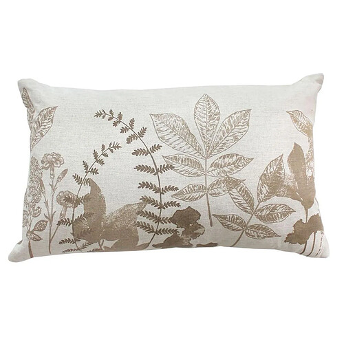 Paris Prix Coussin Déco à Motifs Natura 30x50cm Écru