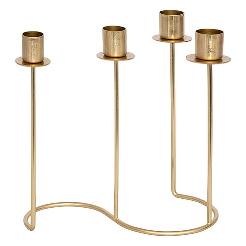 Atmosphera Chandelier en Métal Margy 23cm Or