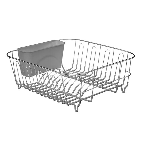 Five Simply Smart Egouttoir à Vaisselle Métal Coloré 36cm Gris