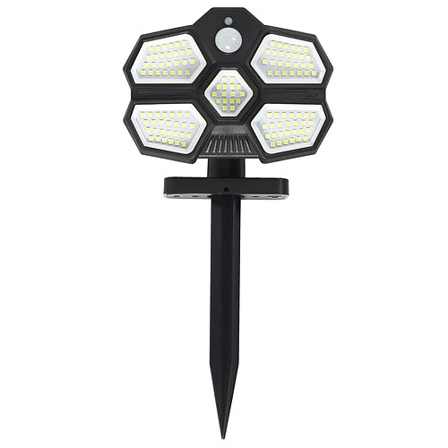Paris Prix Projecteur Extérieur Solaire Mouvement 13cm Noir