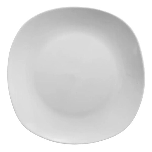 Secret De Gourmet Lot de 6 Assiettes à Dessert Plaza 20cm Blanc