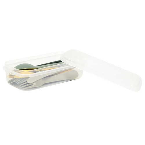 The Home Deco Factory Lot de 12 Couverts Réutilisables Bain de Soleil 19cm Vert & Jaune