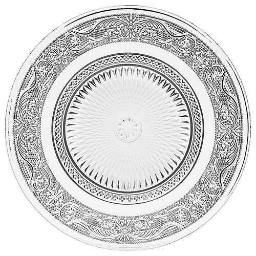 Secret De Gourmet Lot de 6 Assiettes à Dessert Renaissance 20cm Transparent