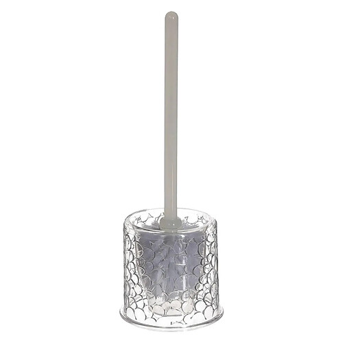 Five Simply Smart Brosse WC en Plastique Galet 37cm Transparent
