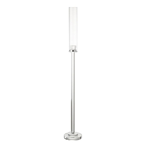 Paris Prix Chandelier Design en Verre Moira 100cm Transparent