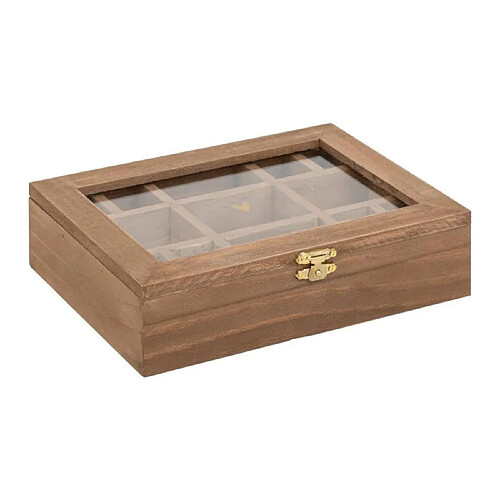 Atmosphera Boîte à bijoux en bois - Marron