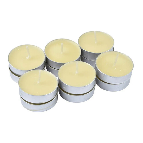 Paris Prix Lot de 12 Bougies Chauffe-Plat Essentiel II 3,5cm Vanille