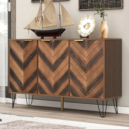 Blossom paris Buffet vaisselier 3 portes - Bois
