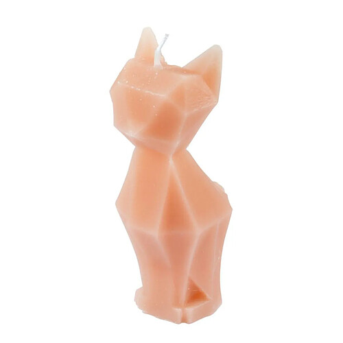 Paris Prix Bougie Déco Chat Arty 13cm Blush