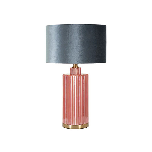 Paris Prix Lampe à Poser en Verre Helene Tower 70cm Rouge & Bleu