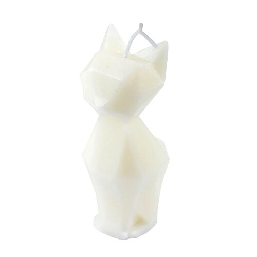 Paris Prix Bougie Déco Chat Arty 13cm Blanc
