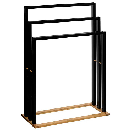 Five simply smart Porte-serviettes bambou - Noir