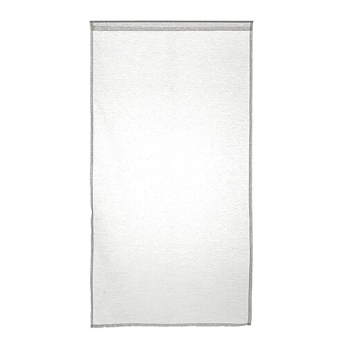 Atmosphera Lot de 2 Rideaux Voilage Moly 60x90cm Blanc