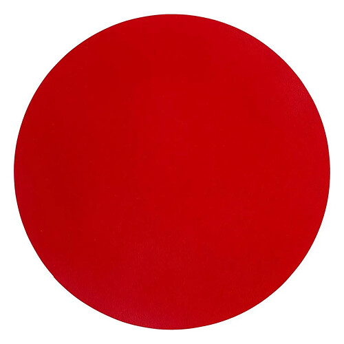 Secret De Gourmet Set de Table Rond Tenor 38cm Rouge