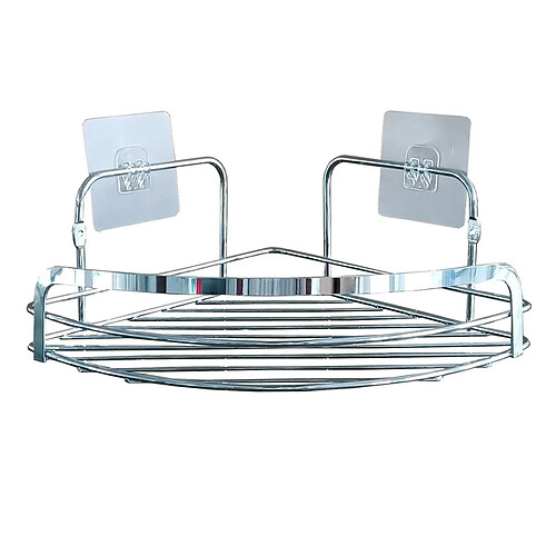 Paris Prix Panier de Douche Angle Adhésif Filaire Premium 29cm Chrome