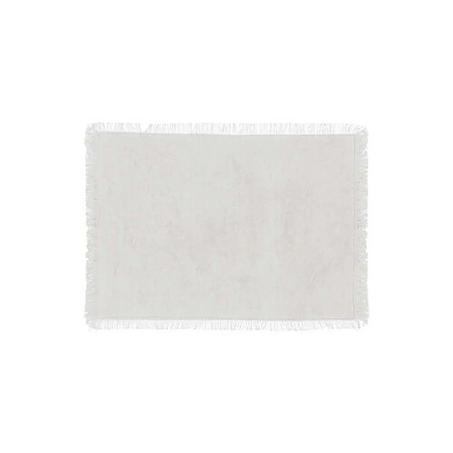 Secret De Gourmet Set de Table Déco Maha 30x45cm Blanc