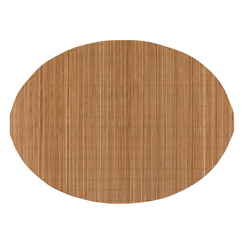 Secret De Gourmet Set de Table Ovale Bambou 35x48cm Naturel