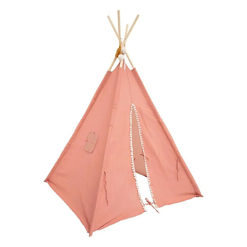 Atmosphera Tipi enfant en tissu - Terracotta