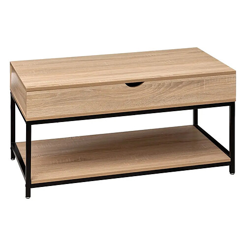 Five Simply Smart Table Basse Relevable Aliaj 95cm Naturel