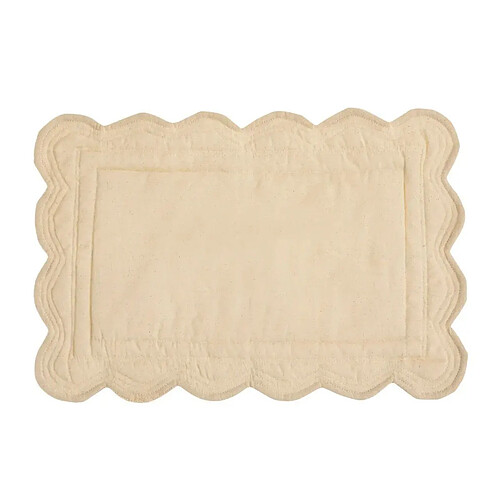 Secret De Gourmet Set de Table Boutis The Floral 30x45cm Beige