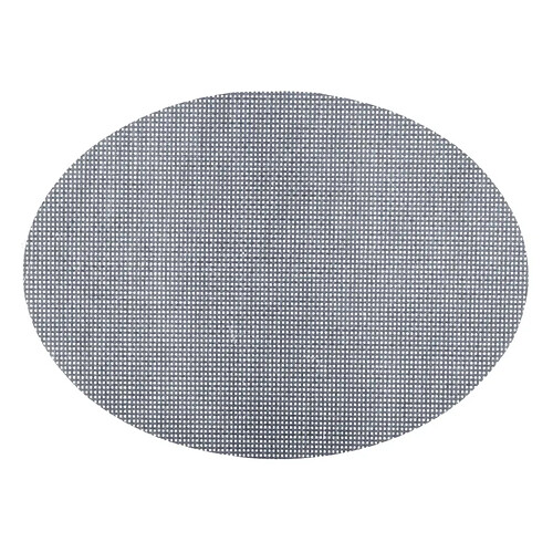 Secret De Gourmet Set de Table Ovale Maoli 35x48cm Gris Bleu