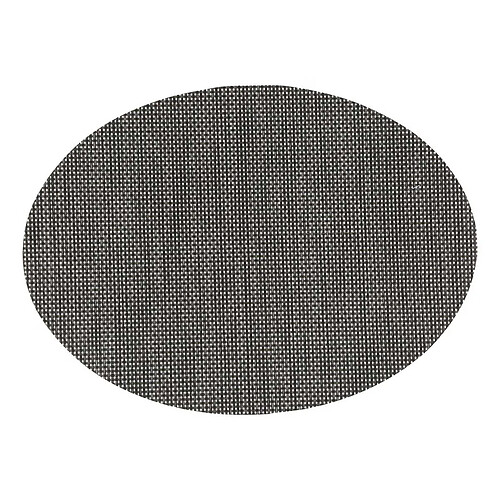 Secret De Gourmet Set de Table Ovale Maoli 35x48cm Noir