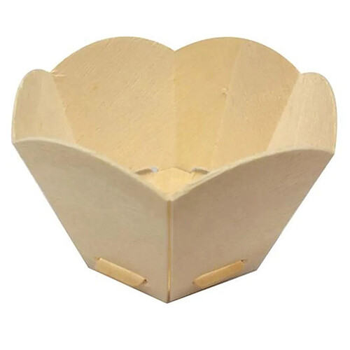 The Home Deco Factory Lot de 12 Baquettes en Bois Snacking 9cm Naturel