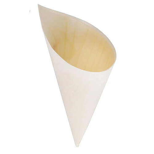The Home Deco Factory Lot de 12 Cônes de Présentation Ecolo 12cm Naturel