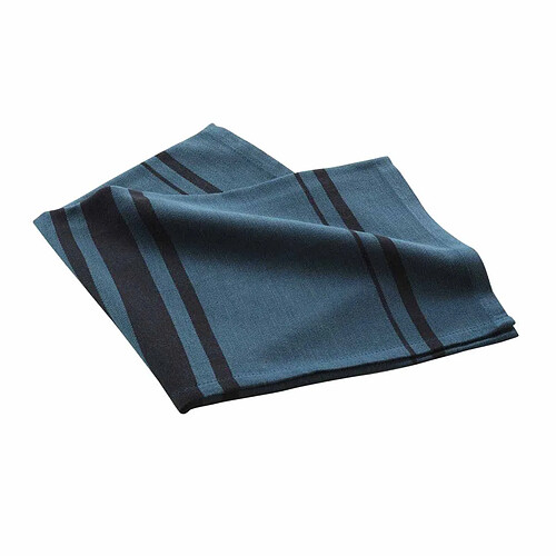 Douceur D'Interieur Torchon en Coton Tissé Comptoir 50x70cm Marine