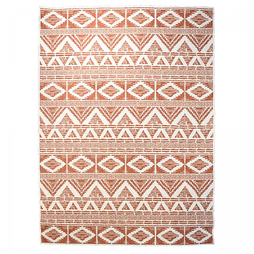 UnAmourDeTapis Un amour de tapis LYN2 BG REVERSIBLE - 80x150 cm - Rouge