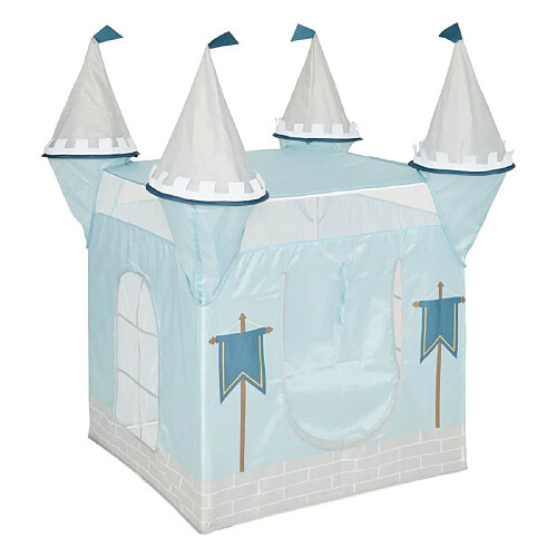 Atmosphera Tente enfant château fort - Bleu